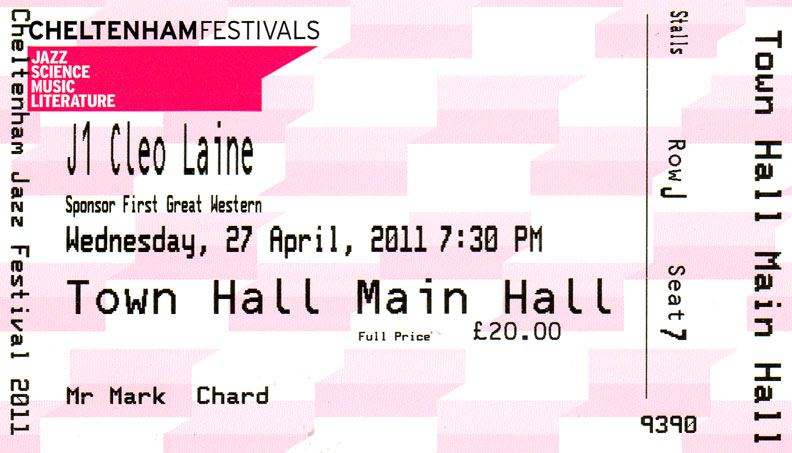 CLEO LAINE Ticket
